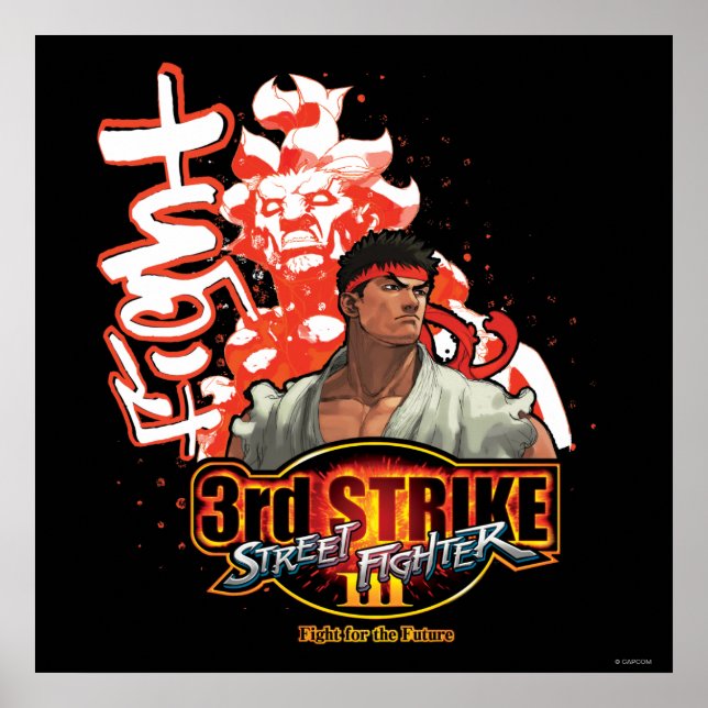 3rd Strike "Fight" Poster (Front)