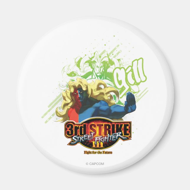3rd Strike Gill Magnet (Front)
