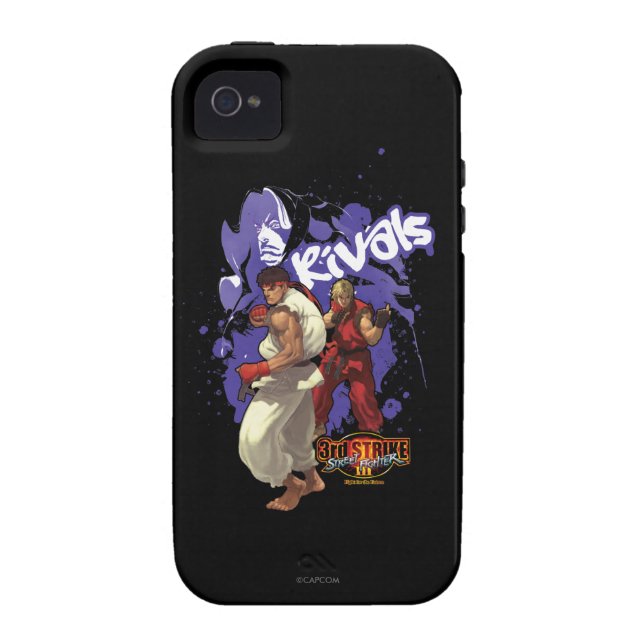 3rd Strike Rivals Case-Mate iPhone Case (Back)