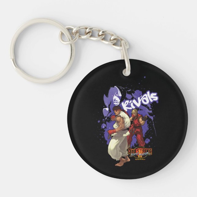 3rd Strike Rivals Keychain (Front)