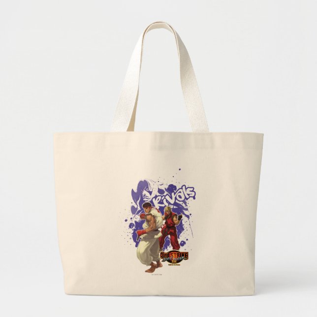 3rd Strike Rivals Large Tote Bag (Front)