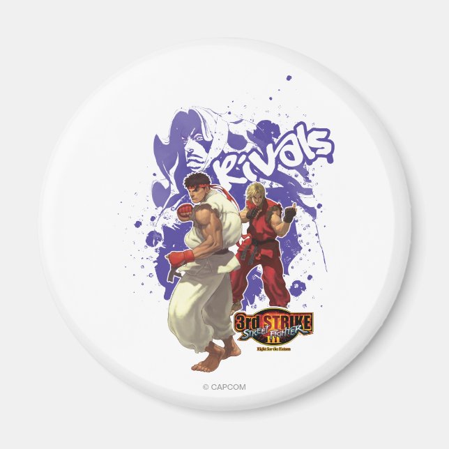 3rd Strike Rivals Magnet (Front)