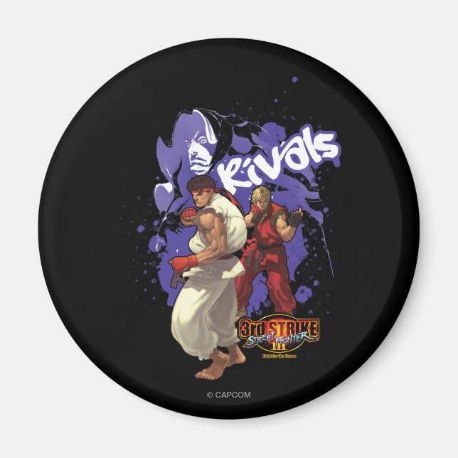 3rd Strike Rivals Magnet (Front)