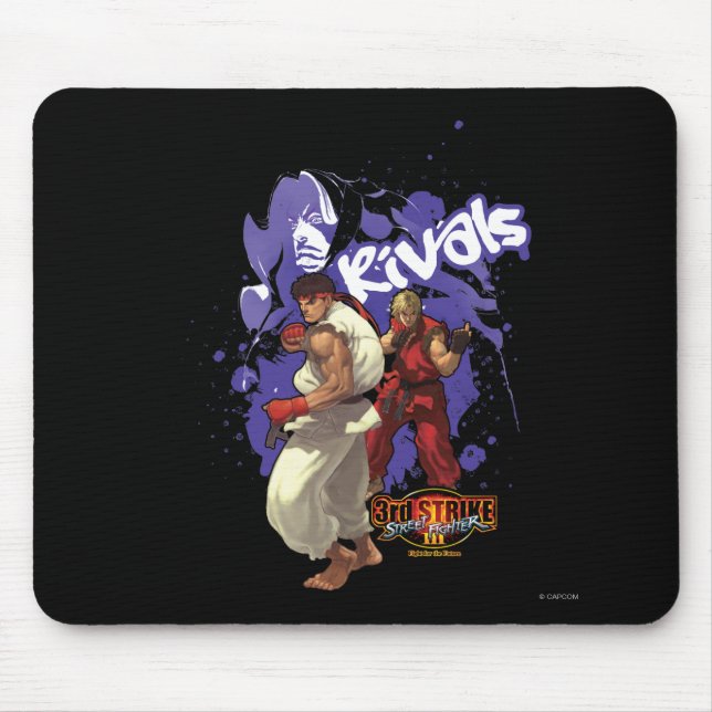 3rd Strike Rivals Mouse Pad (Front)