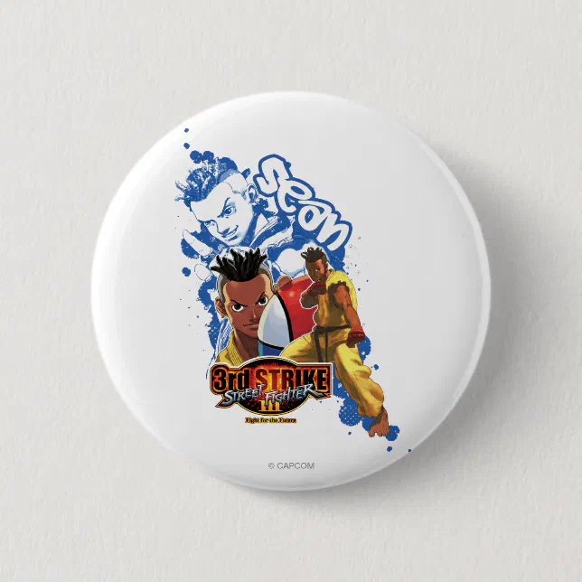 3rd Strike Sean 2 Inch Round Button | Zazzle