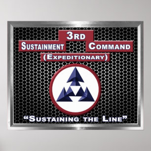 3rd Sustainment Command (Expeditionary) Poster