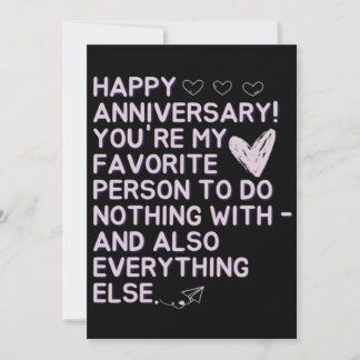 3rd wedding anniversary card