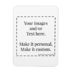 3x4" Ready to customize magnet