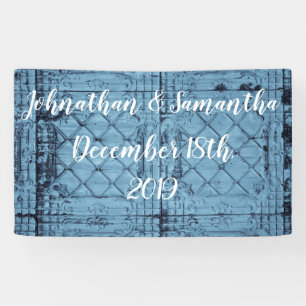 3'x5' Personalized Banner Rustic Tin Panel Ceiling