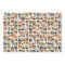 3x Sheets 10 Photo Template Rounded Wrapping Paper