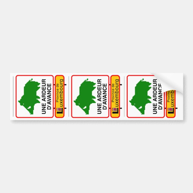 3x STICKER CAR - ADVANCE ARDER (Front)