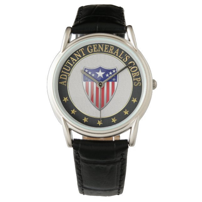 [400] Adjutant General's Corps Branch Insignia [3D Watch (Front)