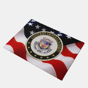 [400] AG Corps Regimental Insignia [3D] Doormat