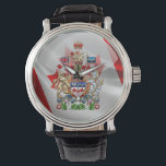 [400] Canada Coat of Arms [3D] Watch<br><div class="desc">Introducing “World Heraldry 3D” collection by Serge Averbukh, showcasing unique heraldry art from all around the world. Here you will find framed and wrapped/stretched canvas prints featuring Canada Coat of Arms. Canada is a North American country consisting of ten provinces and three territories. Located in the northern part of the...</div>
