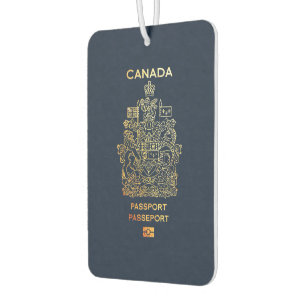 [400] Canadian Passport Cover Air Freshener