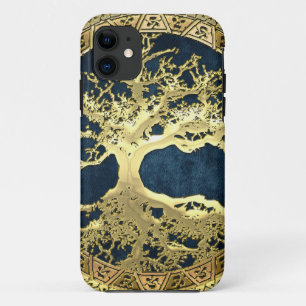 [400] Celtic Tree of Life [Gold] iPhone 11 Case