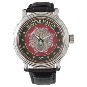 [400] Master Mason - 3rd Degree Square & Compasses Watch