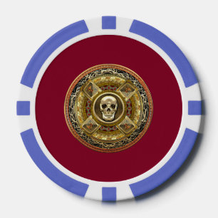 [400] Mictlantecuhtli – Aztec God of Death Poker Chips