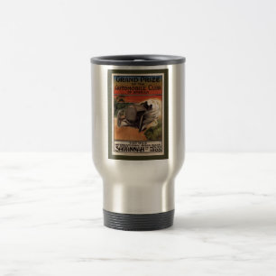400 Mile ~ International Road Race~Savannah 1908 Travel Mug