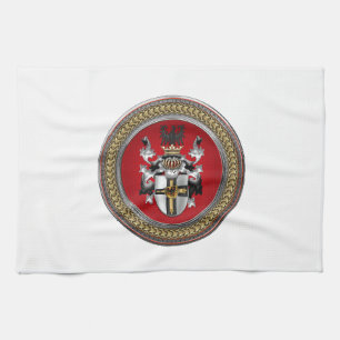[400] Teutonic Order Coat of Arms Kitchen Towel