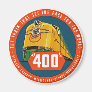 400 ~ "The Train That Sets The Pace" Magnet