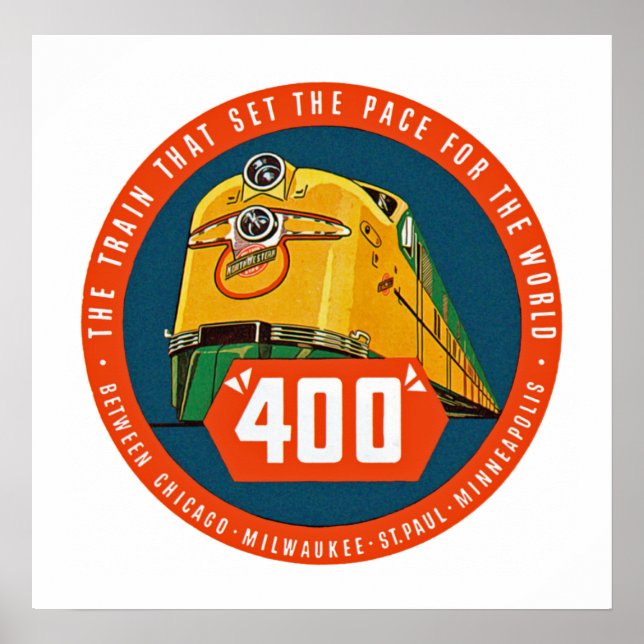 400 ~ "The Train That Sets The Pace" Poster (Front)