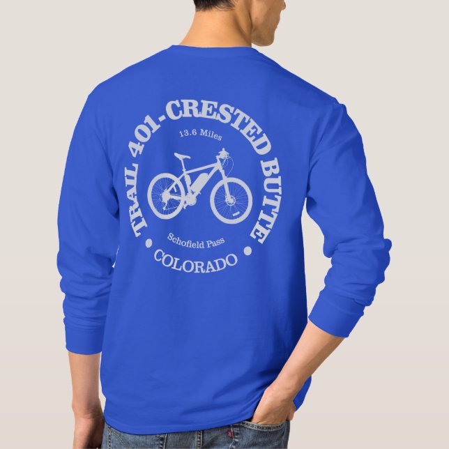 401 Trail - Crested Butte (MB) T-Shirt (Back)