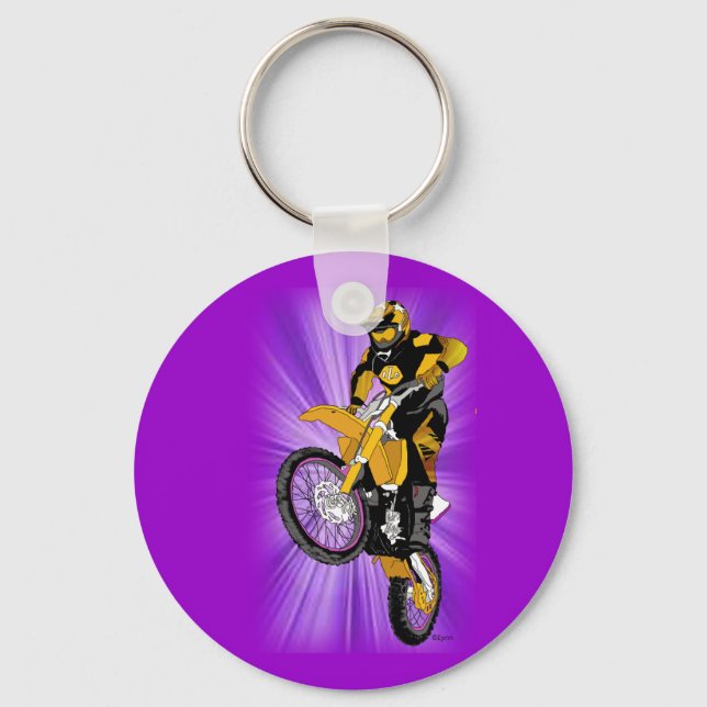 402 Motocross Keychain (Front)