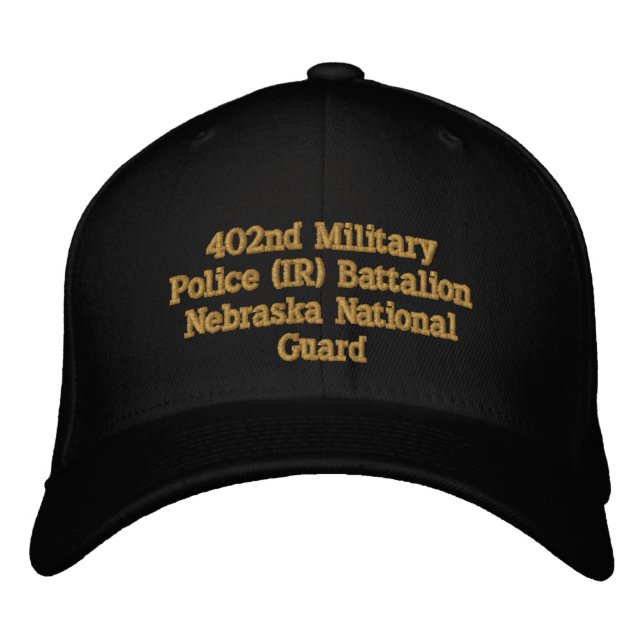 402nd Military Police Bn. Embroidered Hat (Front)