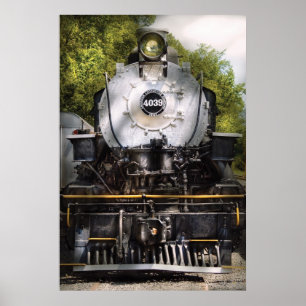 4039 - Train - 4039 American Locomotive Company Poster