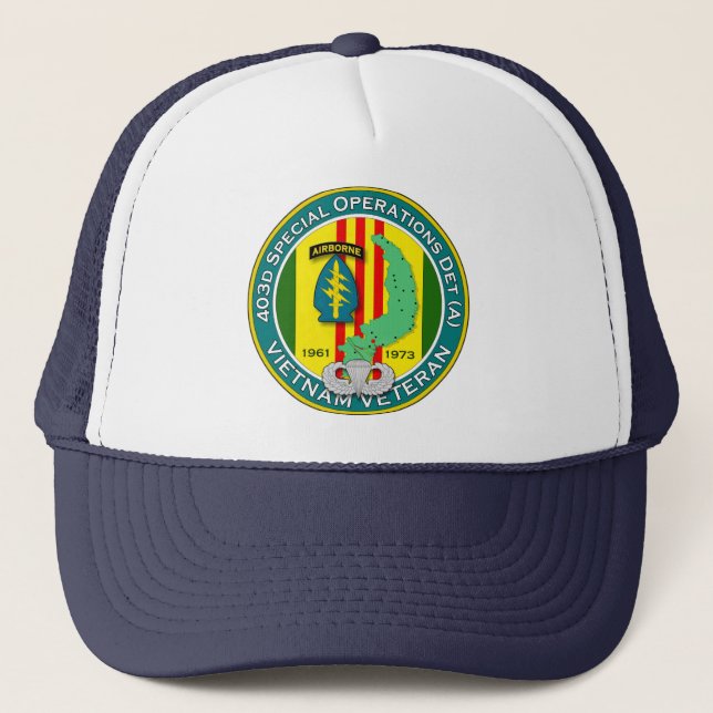 403d SOD-A - ASA Vietnam Trucker Hat (Front)