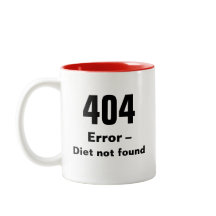 404 erreur - tasse non trouvée de régime