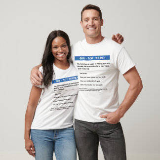404 Error T-Shirt