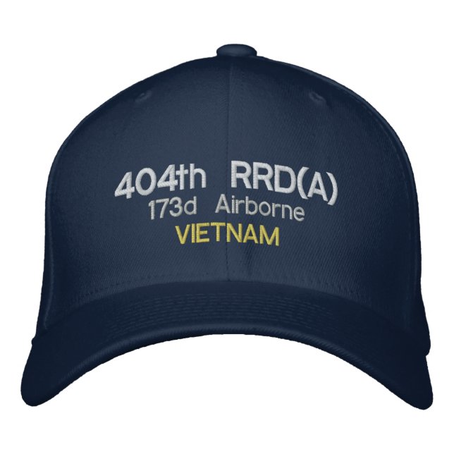 404th RRD(A), 173d Airborne, VIETNAM Embroidered Hat (Front)