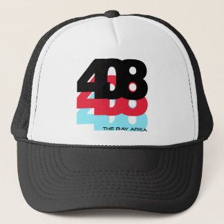 408 Area Code Trucker Hat