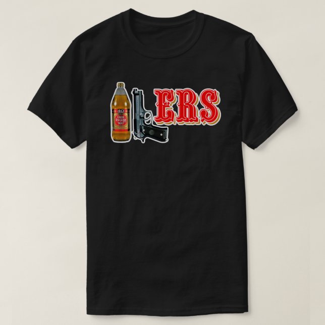 40/9 ERS 40oz 9mm T-Shirt (Design Front)