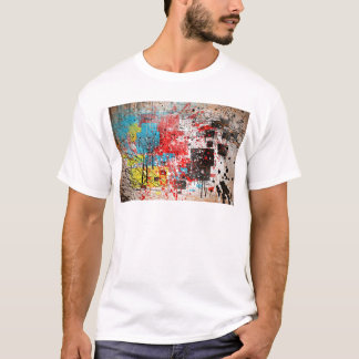 40 abstract splatter paint 1 colour zoz.jpg T-Shirt