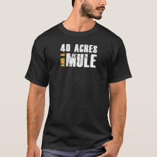 40 Acres And A Mule Raglan Baseball Tee