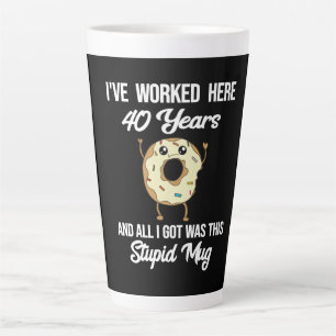 40 Anniversaire de travail Appréciation cadeau Mug