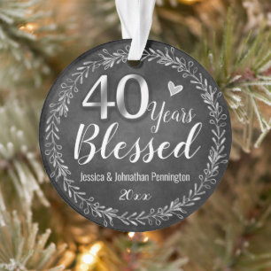 40 ans d'anniversaire de Mariage