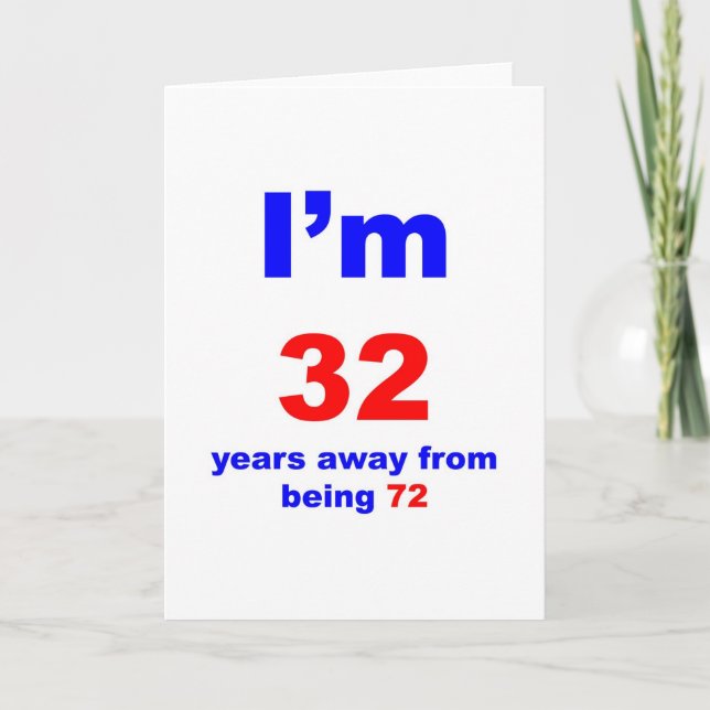 40 Birthday Card (Front)