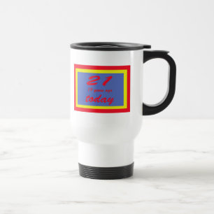 40 birthday travel mug