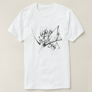 40 Black White Abstract Tribal Tattoo Art T-Shirt