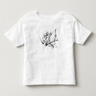 40 Black White Abstract Tribal Tattoo Art Toddler T-shirt