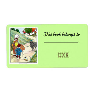 40 Customizable Bookplates /Nameplates