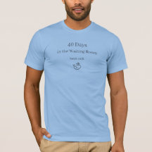 40 Days Waiting | Christian Men's T-Shirt
