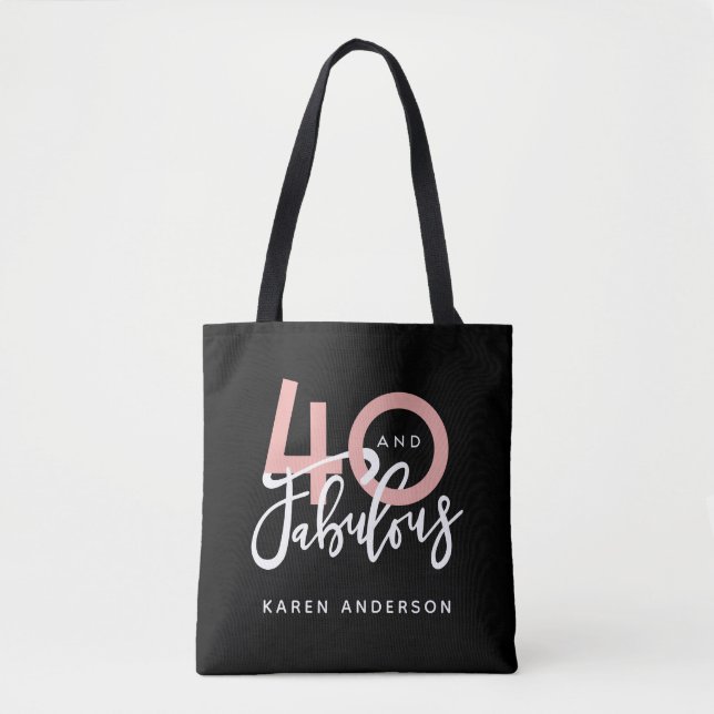 40 et fabuleux sac fourre-tout (Devant)