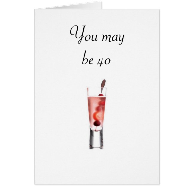 40 ET VOUS POUVEZ ENCORE LE MÉLANGER (Devant)