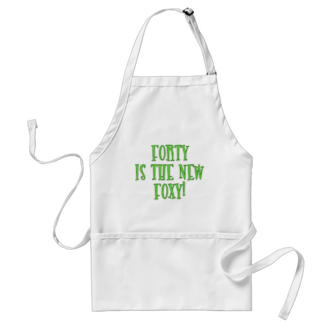 40 is the New Foxy Products Standard Apron (Front)