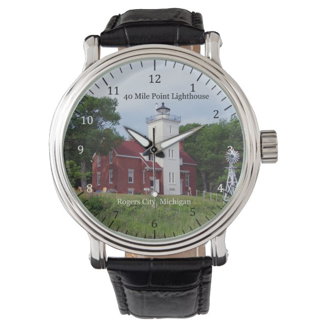 40 Mile Point Lighthouse watch (Front)